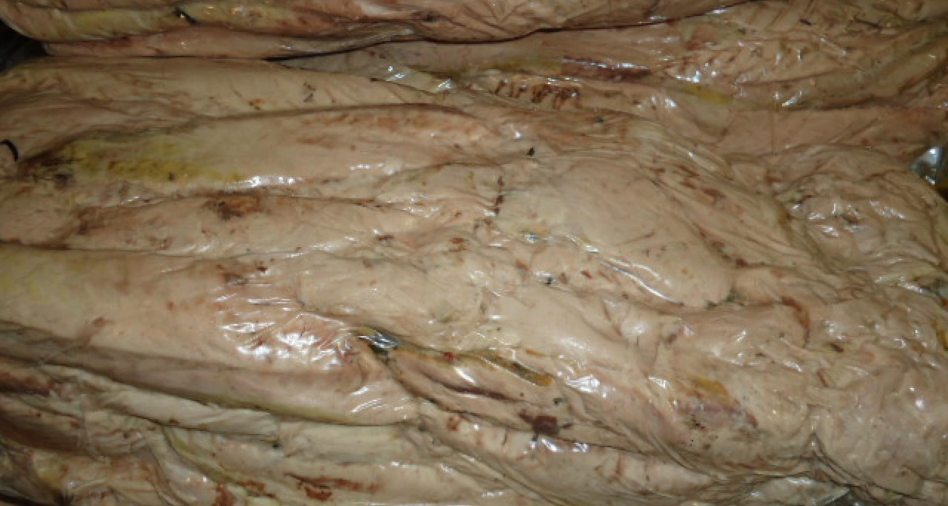 Filetes Atún - vista envasado al vacío