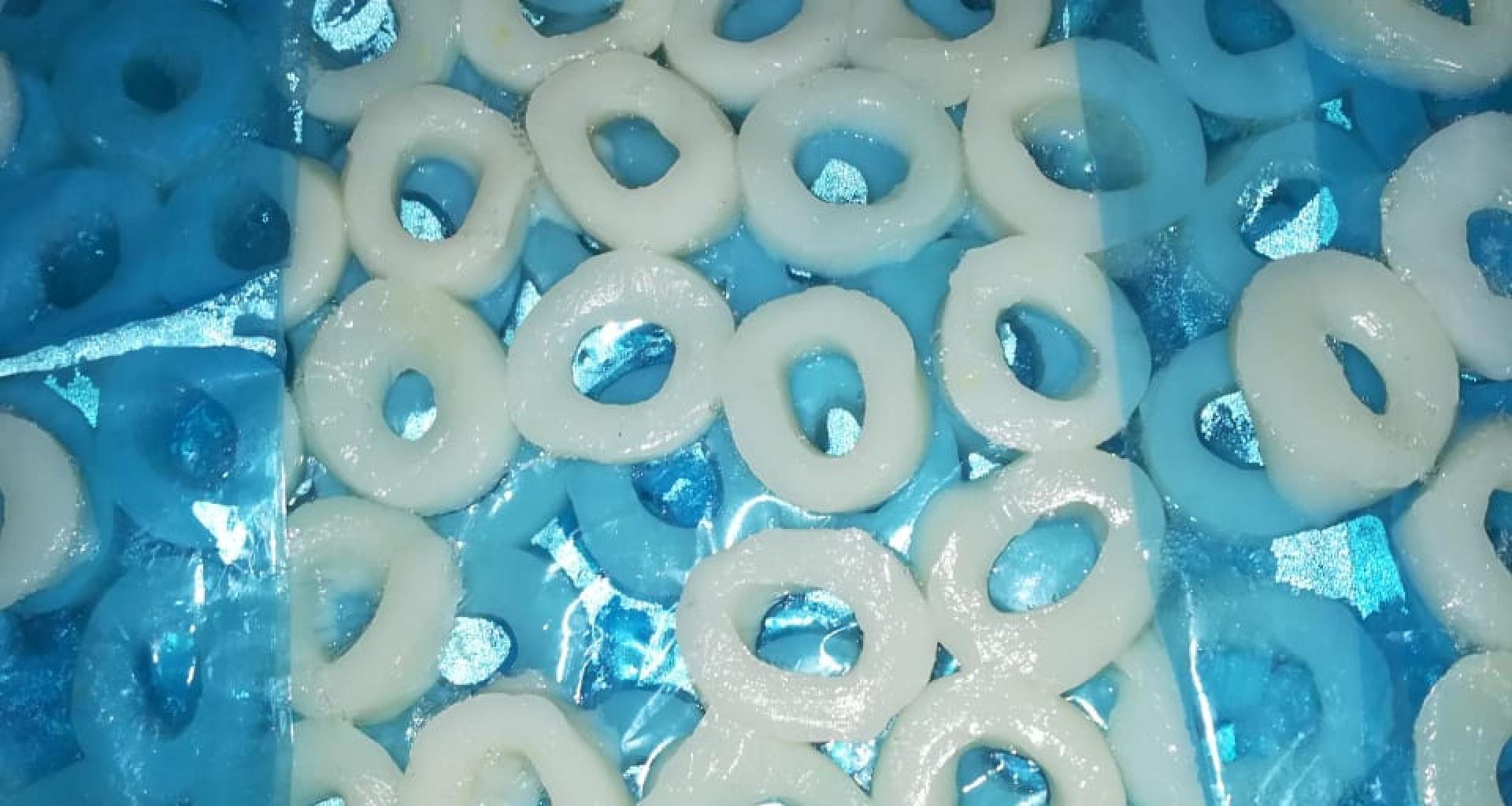 Giant squid rings - origin Peru